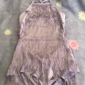 Lilac Tassel Romper US Size 12
